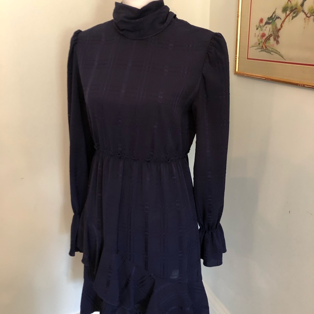 Gorgeous SeeByChloe dress. Fitted and also flows. True navy. Size 38
